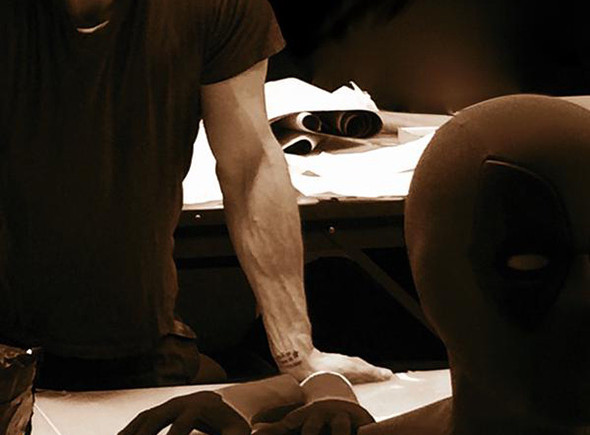 Una imagen de Ryan Reynolds, con la máscara de Masacre