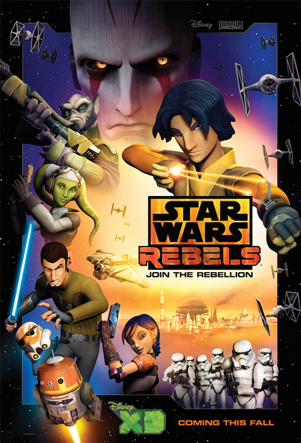 Póster de la serie Star Wars:Rebels