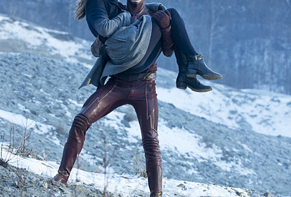Una imagen de The Flash (Grant Gustin), al rescate