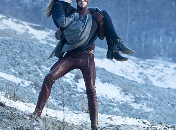 Una imagen de The Flash (Grant Gustin), al rescate