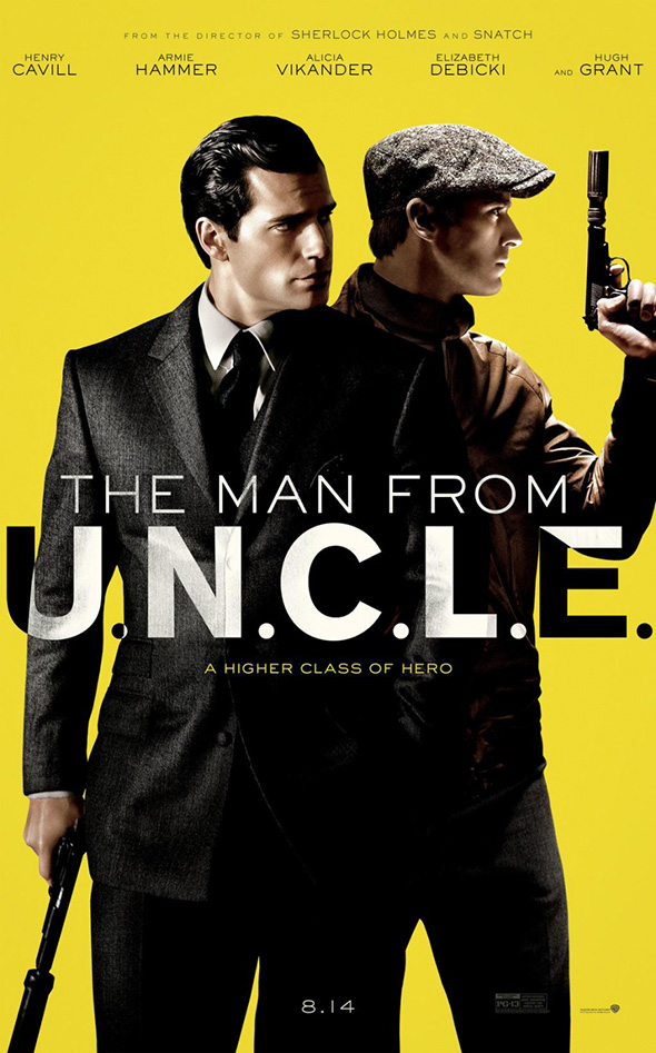 Imagen del póster de la película The Man from U.N.C.L.E