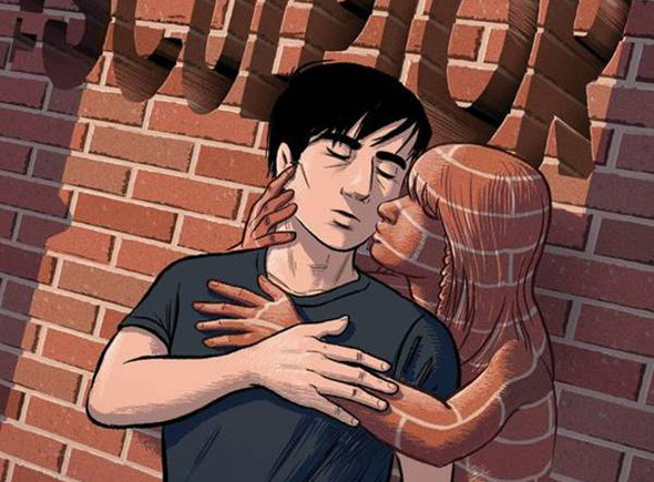 Imagen de la Portada de la novela gráfica The Sculptor