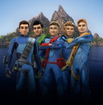 Una imagen de los Tracey, Los Thunderbirds