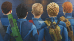 Una imagen promocional del remake de la serie Thunderbirds are go