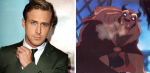 Ryan Gosling podría protagonizar 'La bella y la bestia'