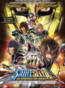 'Saint Seya, Los Caballeros del Zodiaco'. Póster.