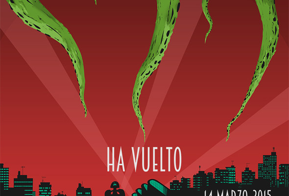 Póster de las jornadas para 'El día de Lovecraft'.