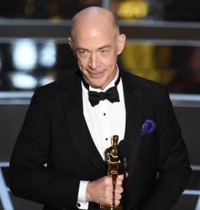 J.K. Simmons gana la estatuilla por 'Whiplash'
