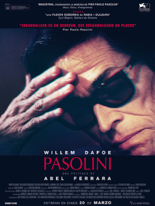 Póster de Pasolini.