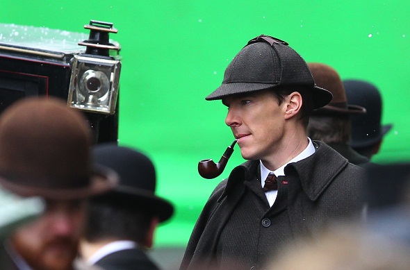 Rodaje de 'Sherlock'