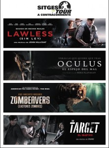 Cartel de Sitges Tour a Contracorriente.