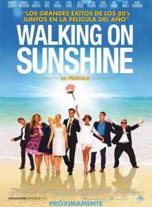 Póster de 'Walking on Sunshine'