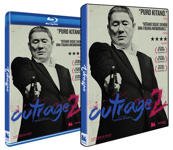 Carátulas DVD y Bluray de 'Outrage2'