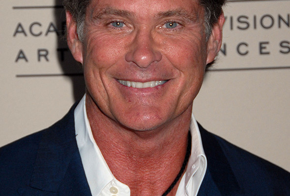 Un imagen del actor David Hasselhoff