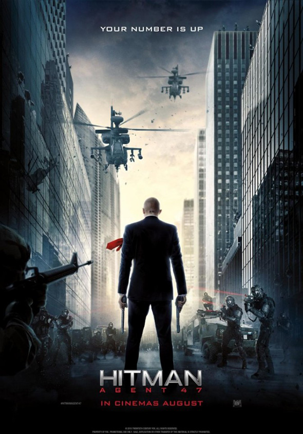 Imagen del nuevo póster de Hitman: Agente 47