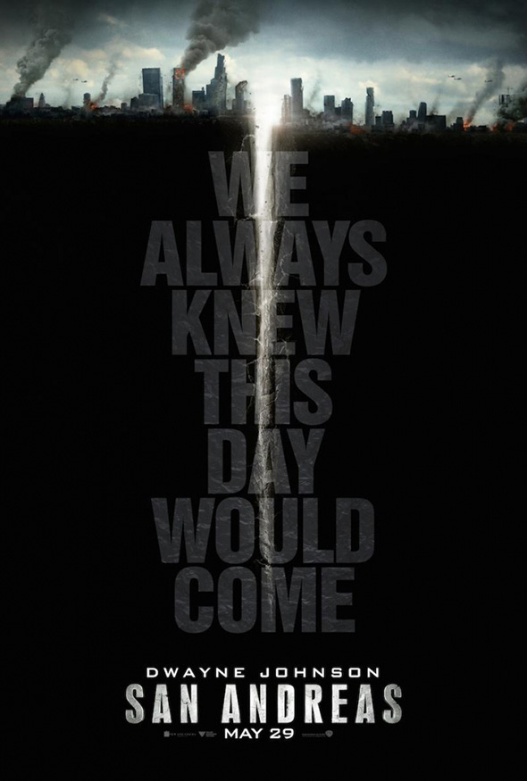 Póster de 'San Andrés (San Andreas)' Imagen del Póster de 'San Andrés (San Andreas)'