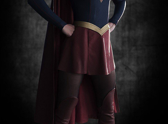 Una imagen de Melissa Benoist como Supergirl