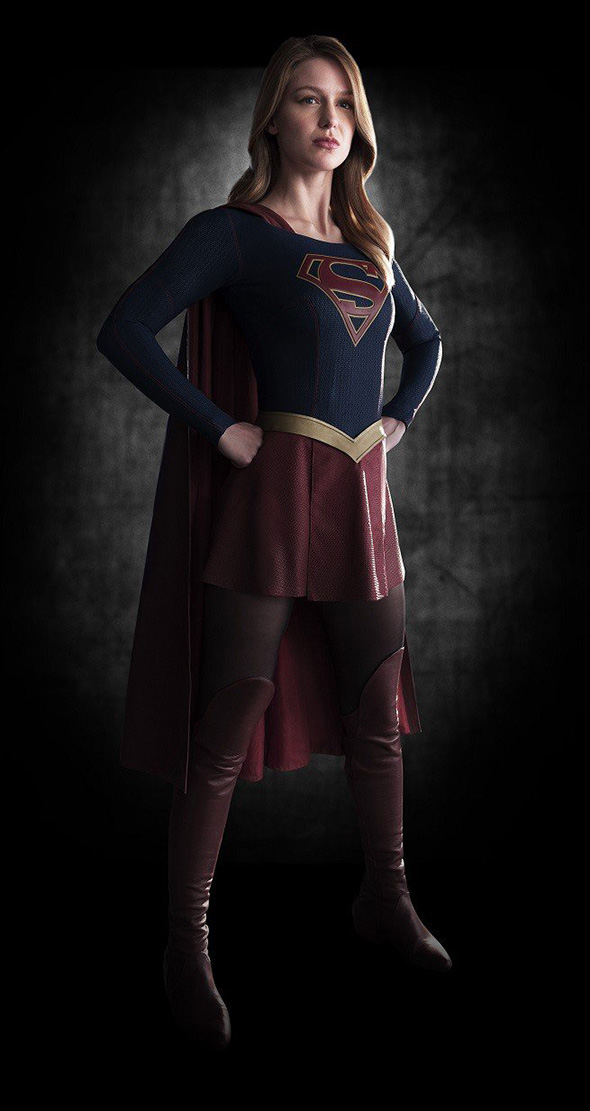 Una imagen de Melissa Benoist como Supergirl