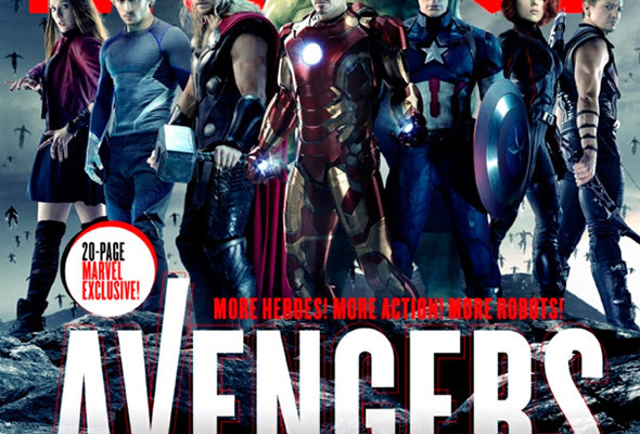 Imagen de Los Vengadores, en la portada de Empire