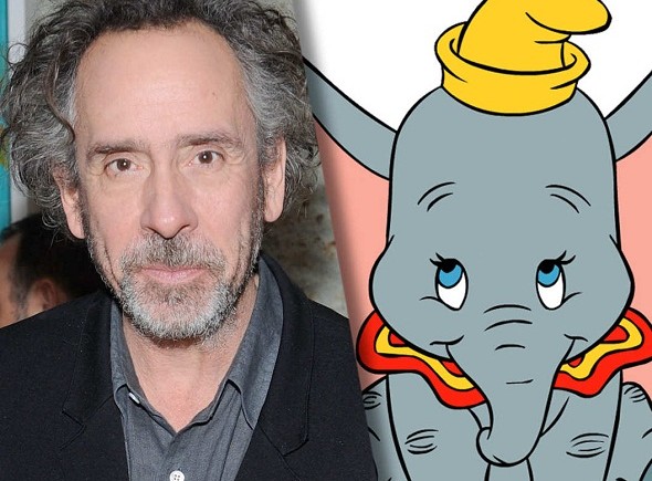 Tim Burton dirigirá la versión real de 'Dumbo'