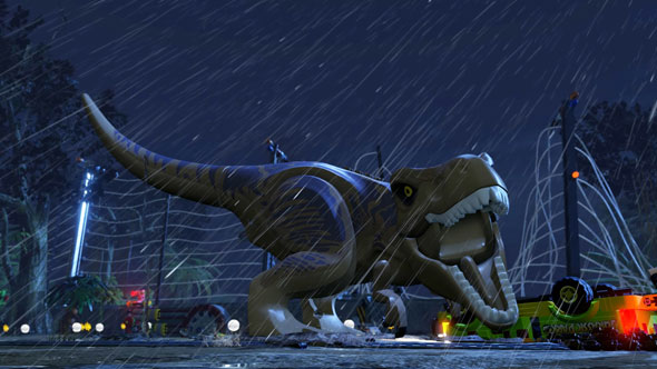 Imagen del juego 'LEGO Jurassic World'