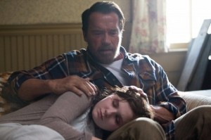 Schwarzenegger y Abigail Breslin en 'Maggie'