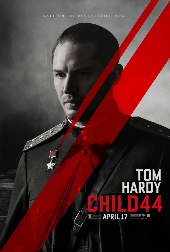 Póster de Tom Hardy para 'El niño 44'