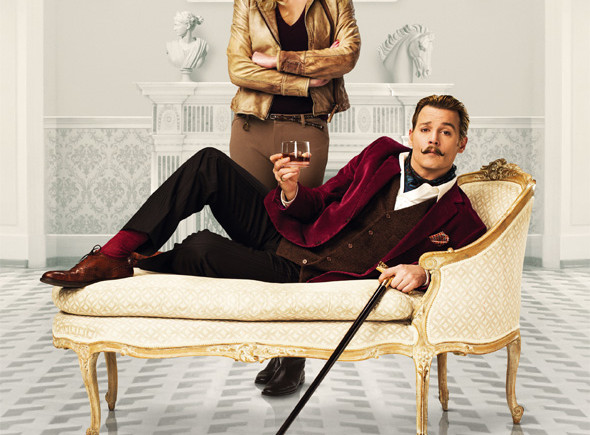 Póster en español de 'Mortdecai'