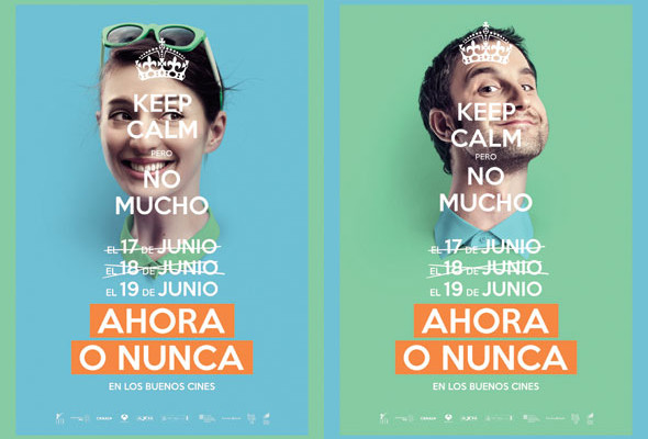 Carteles de 'Ahora o nunca'