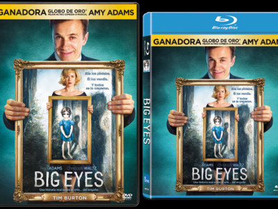 Carátulas DVD y BD 'Big eyes'