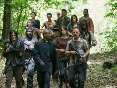 Protagonistas de 'The walking dead'