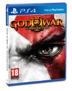 God of War III Remastered. Carátula para PS4