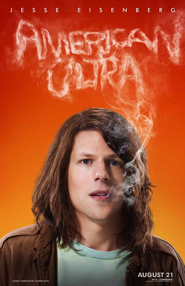 Póster de Eisenberg para 'American Ultra'