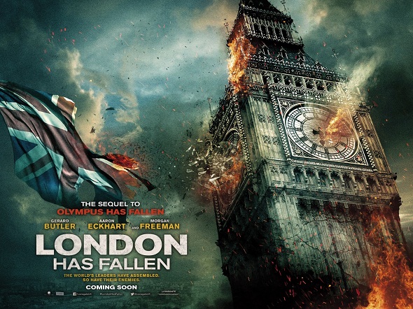 Teaser póster de 'London has fallen'