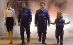 Cuarteto protagonista de 'Pixels'