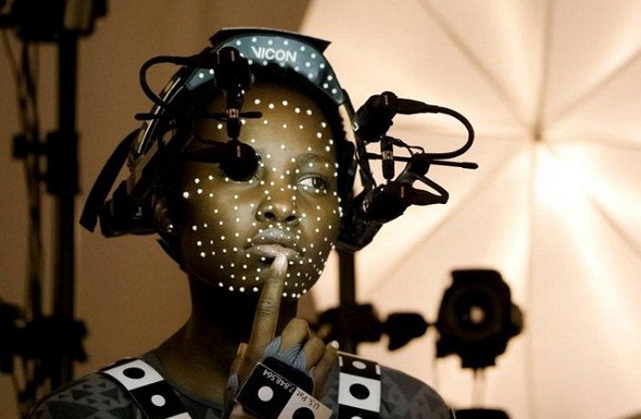 Lupita Nyong'o y la captura de movimiento para el Episodio VII