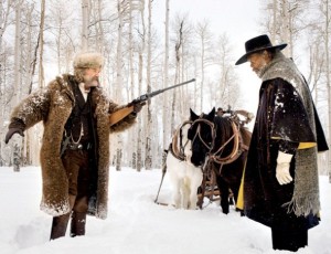 Russell y Jackson en 'The hateful eight'