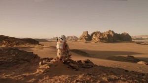 El desolado paraje de Marte en el film 'The martian'