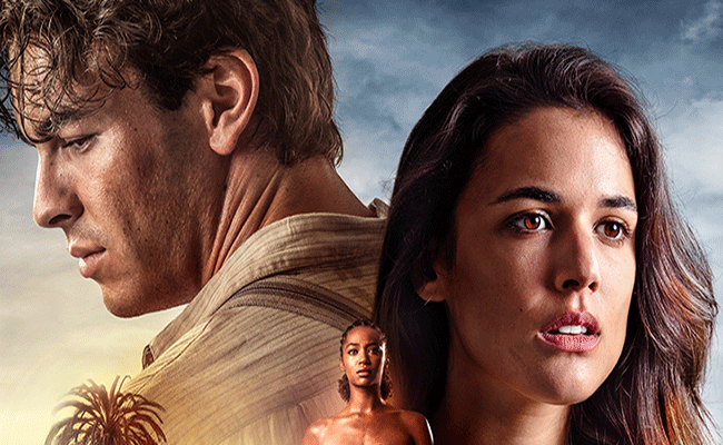 Palmeras en la nieve destacada