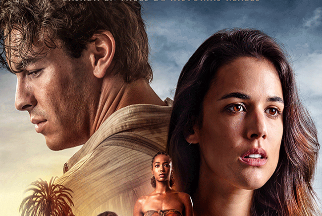 Palmeras en la nieve destacada