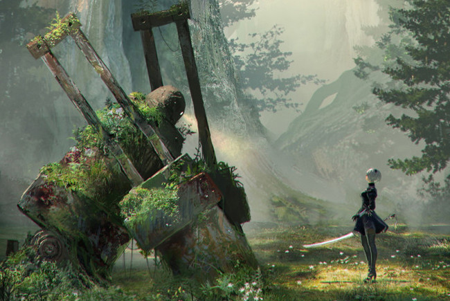 Nier: Automata tendrá un diseño visual espectacular