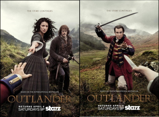 Pósteres de Outlander