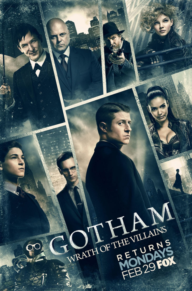 Póster de la segunda temporada de Gotham