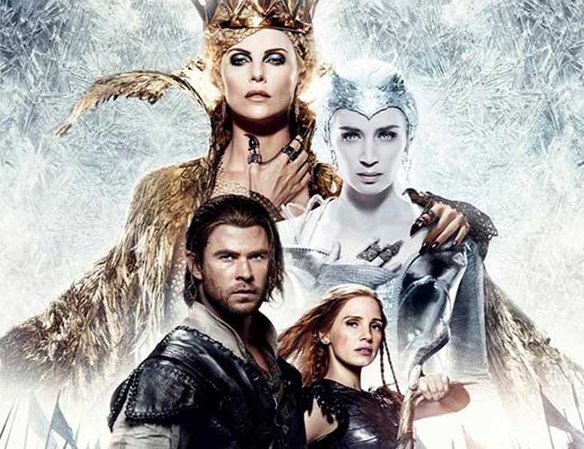 el cazador y la reina de hielo destacada