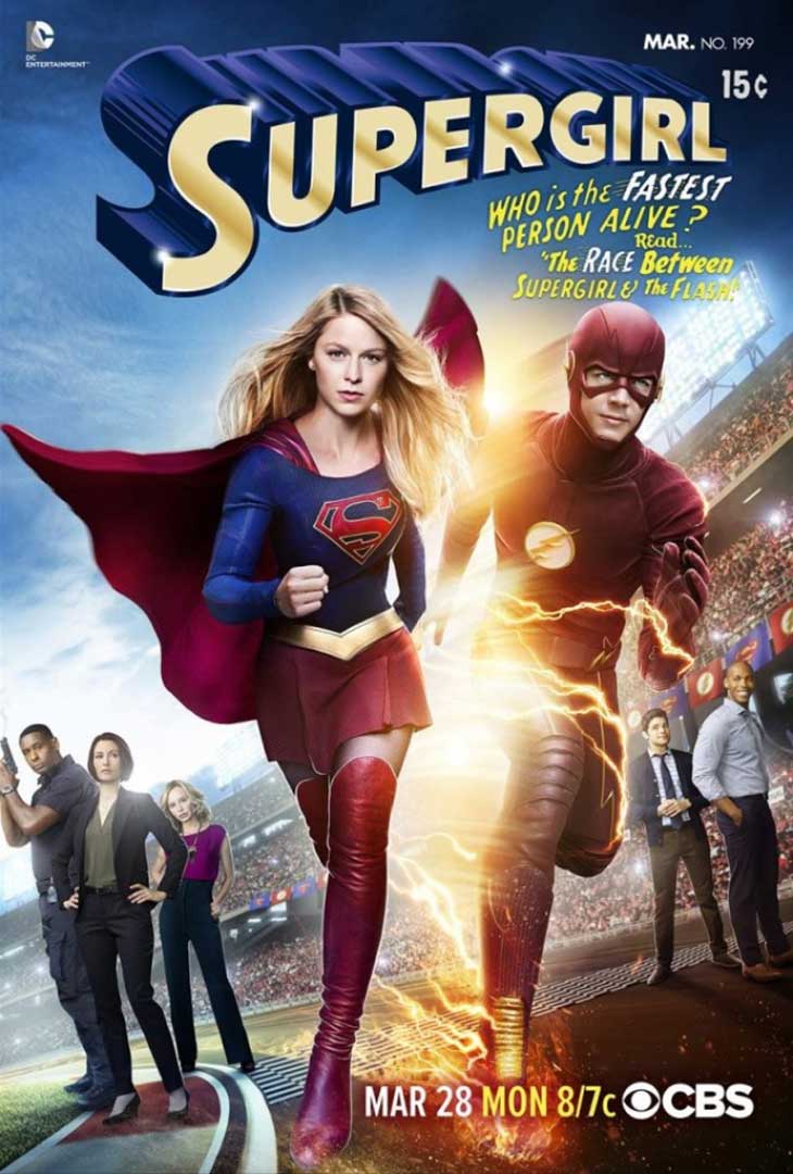 Crossover de The Flash y Supergirl