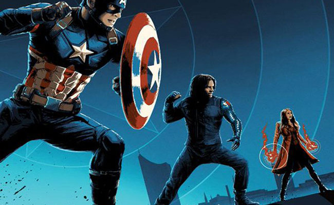 Capitán América: Civil War póster AMC destacada
