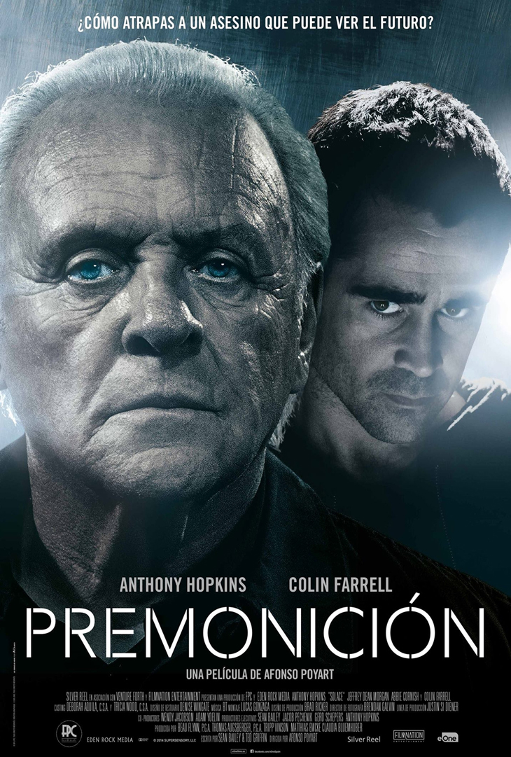‘Premonición’ cartel y primeras imágenes del nuevo thriller paranormal de Anthony Hopkins y Colin Farrell 