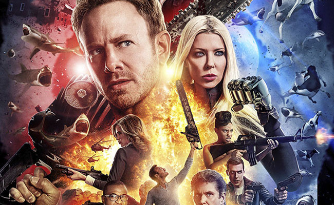 Póster de Sharknado 4 destacada