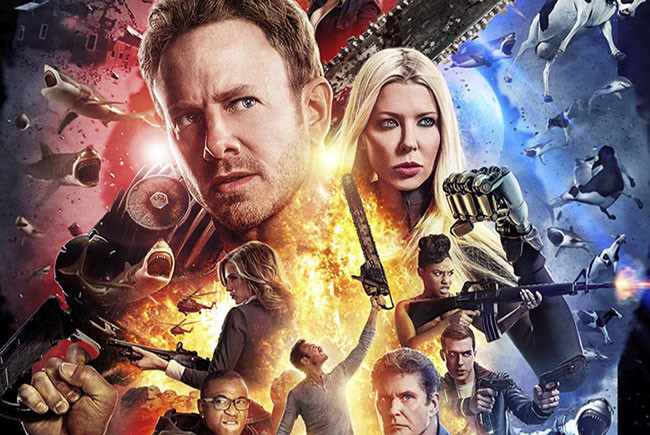 Póster de Sharknado 4 destacada