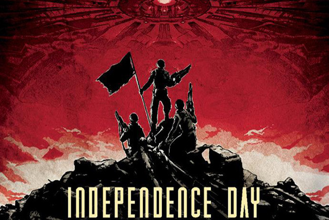 Póster IMAX de 'Independence Day: contraataque' destacada